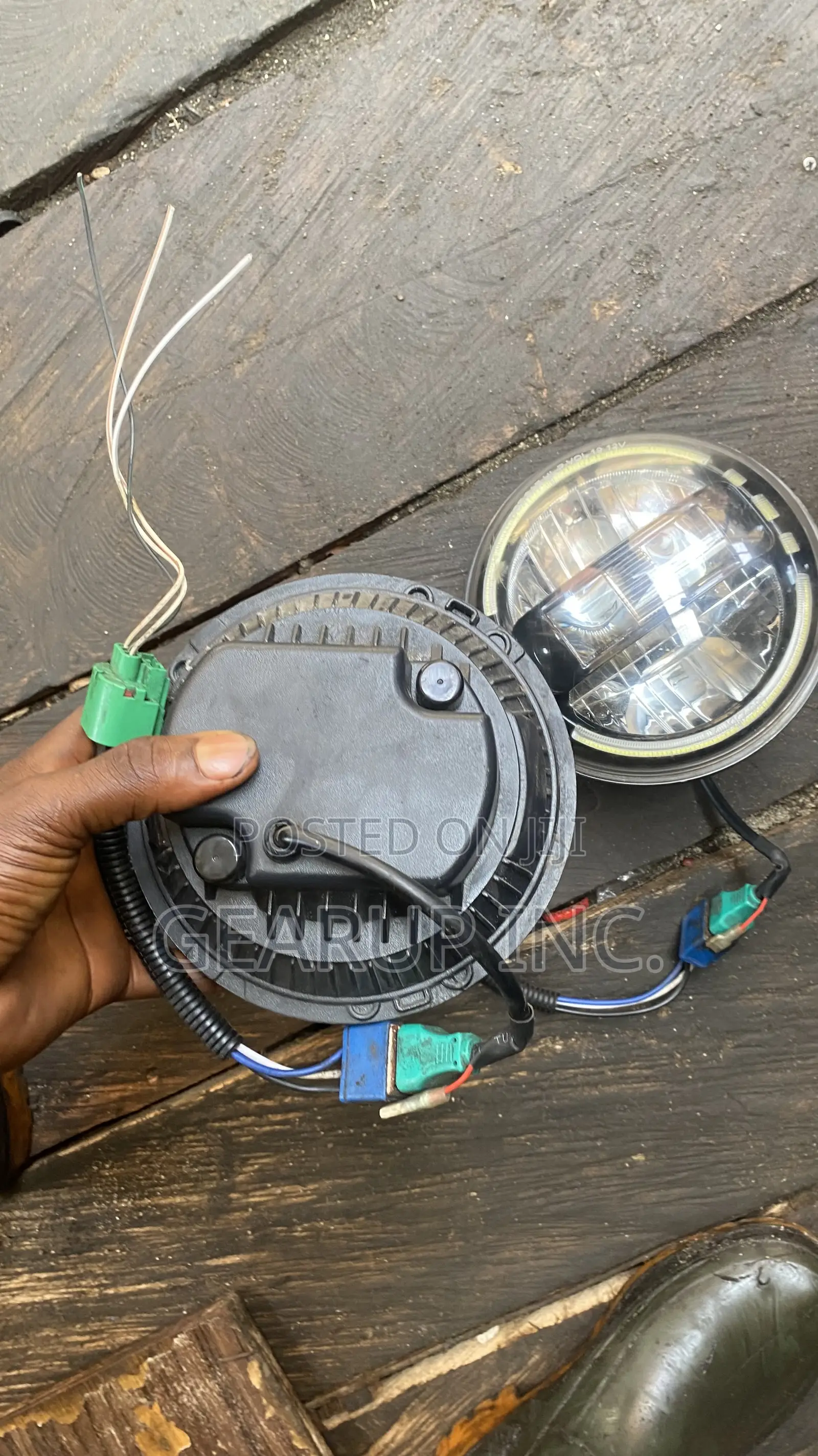 Jeep Wrangler Led Headlight Set