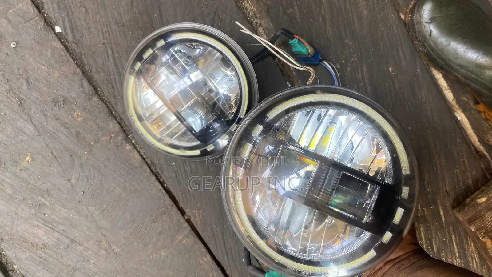 Jeep Wrangler Led Headlight Set