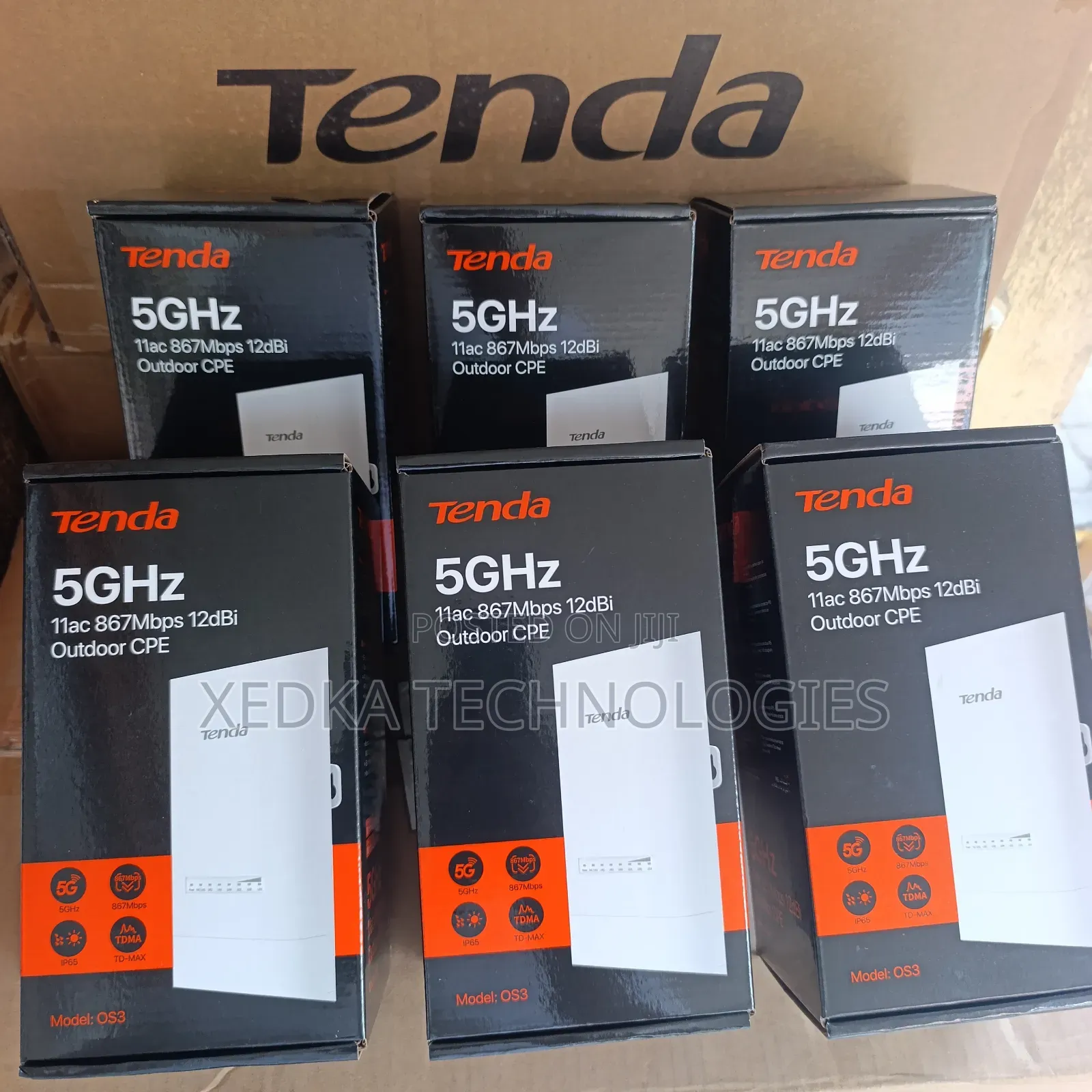 Tenda 5ghz 5km+ 12dbi 11ac 867mbps Outdoor Cpe