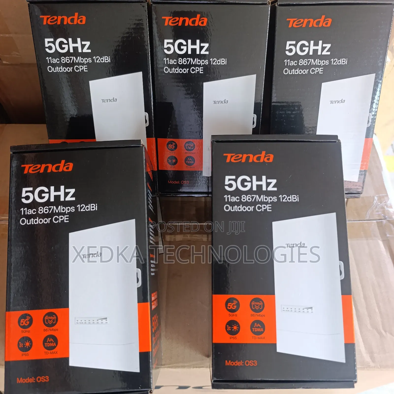 Tenda 5ghz 5km+ 12dbi 11ac 867mbps Outdoor Cpe