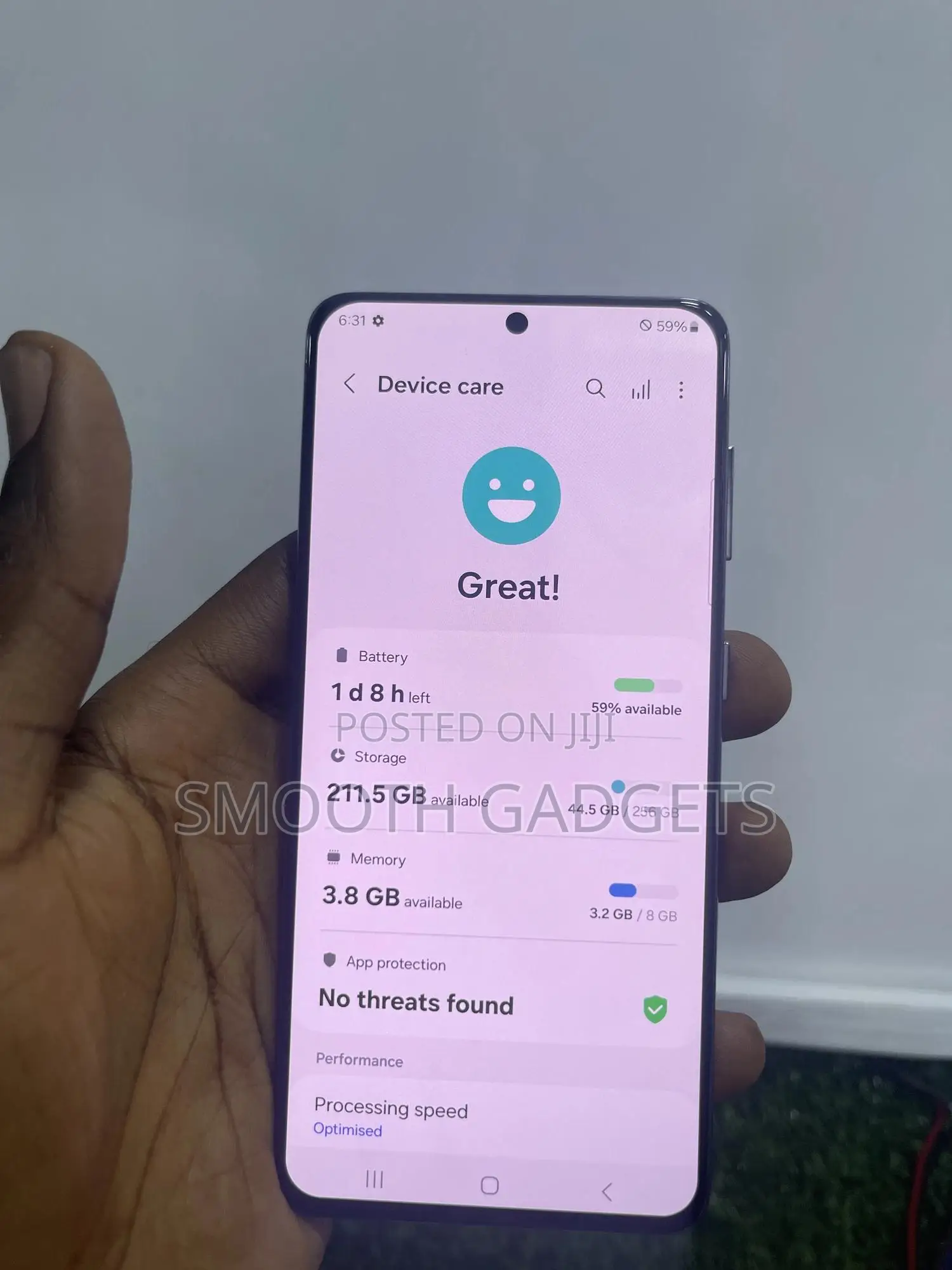 Samsung Galaxy S21 5G 256 GB Gray