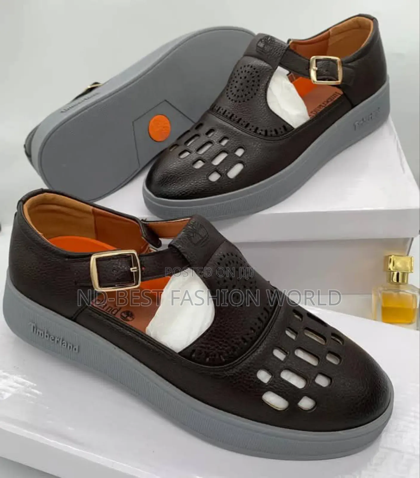 Brawn Leather Sandals