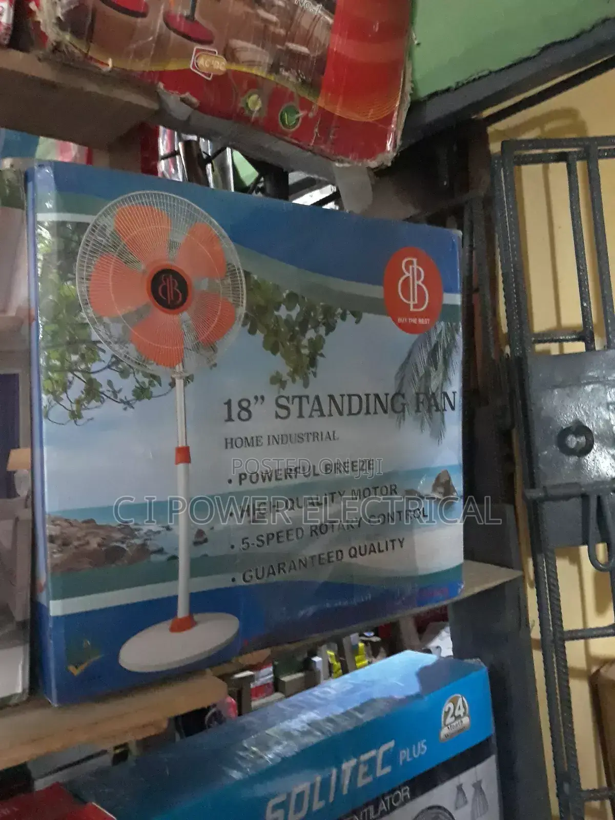 18 Inches Bb Standing Fan