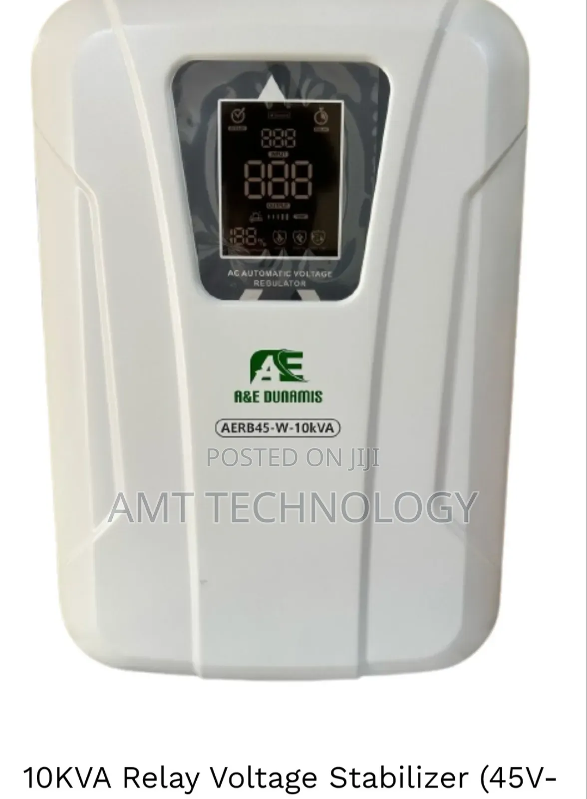10kva A E Relay Voltage Stabilizer 45v-250v