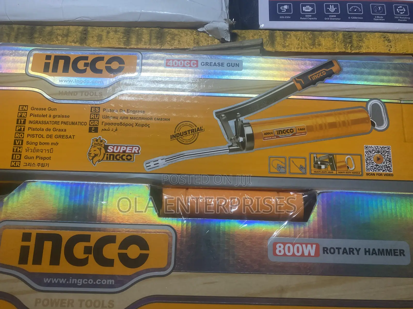Ingco 400cc Grease Gun