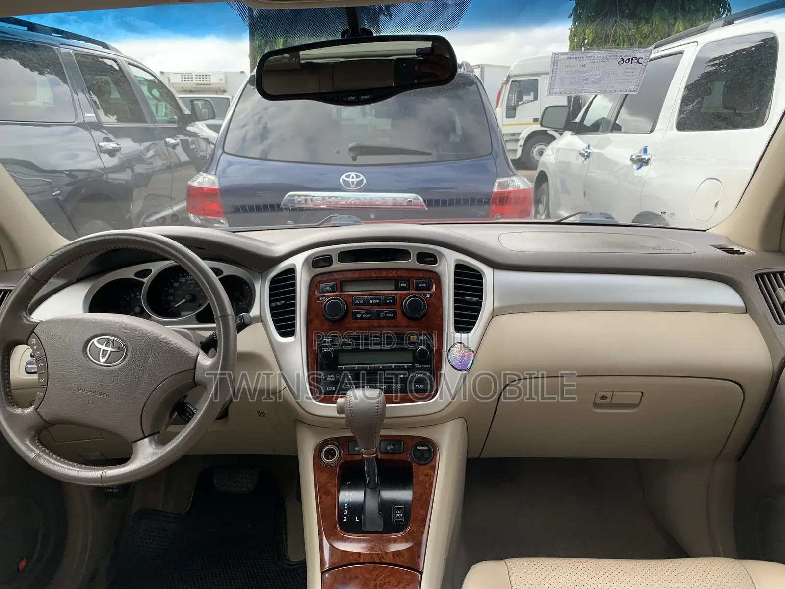 Toyota Highlander Limited V6 2007 Red