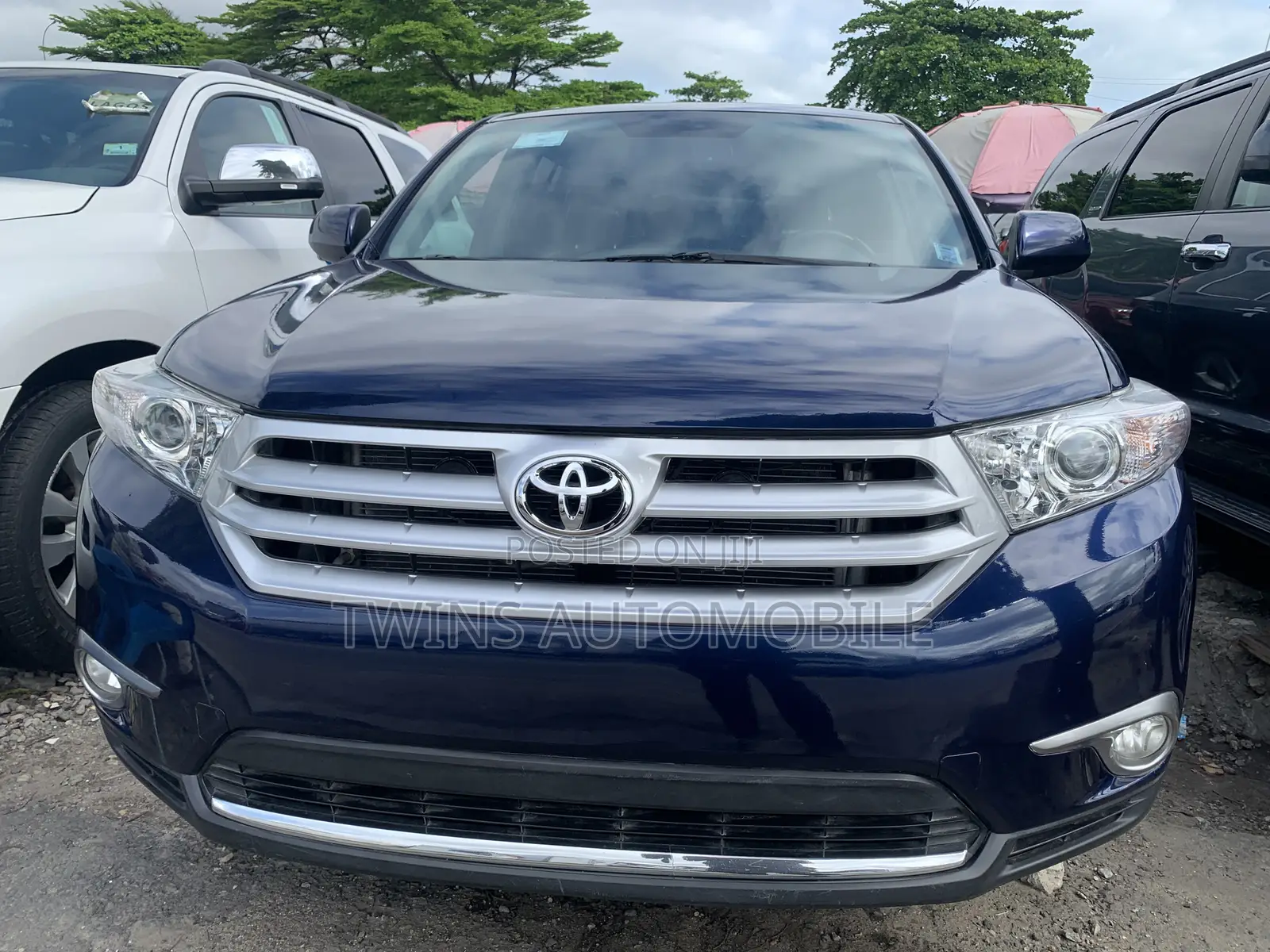 Toyota Highlander Limited 2012 Blue