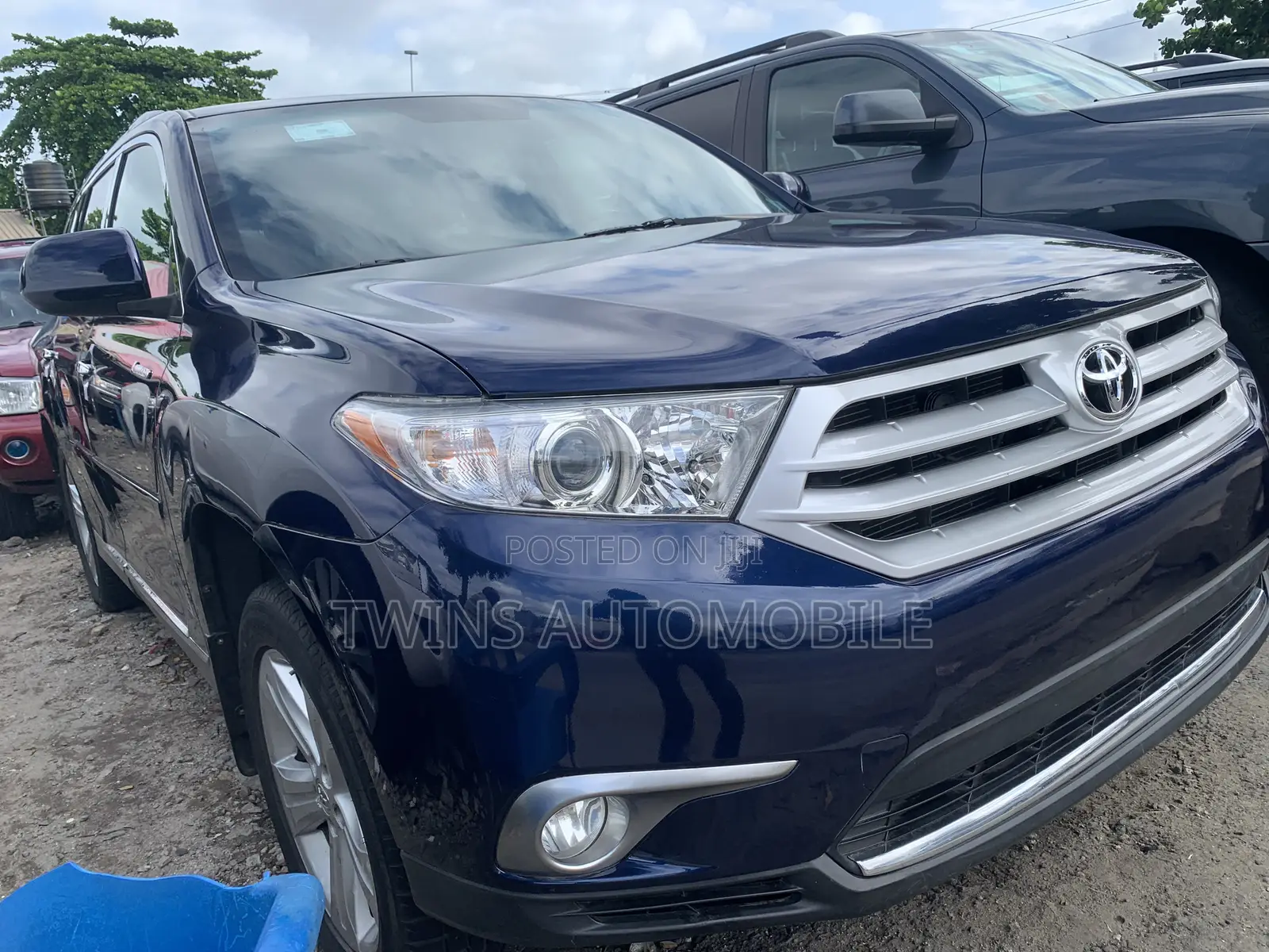 Toyota Highlander Limited 2012 Blue