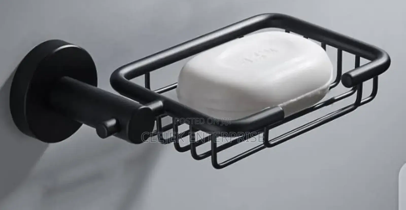 Black Soap Dish