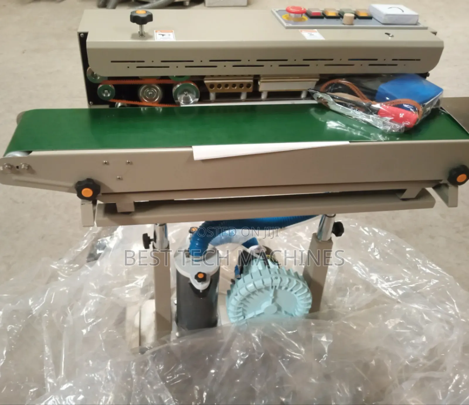 Sealing Continues Band Sealer With Air Filling Feature