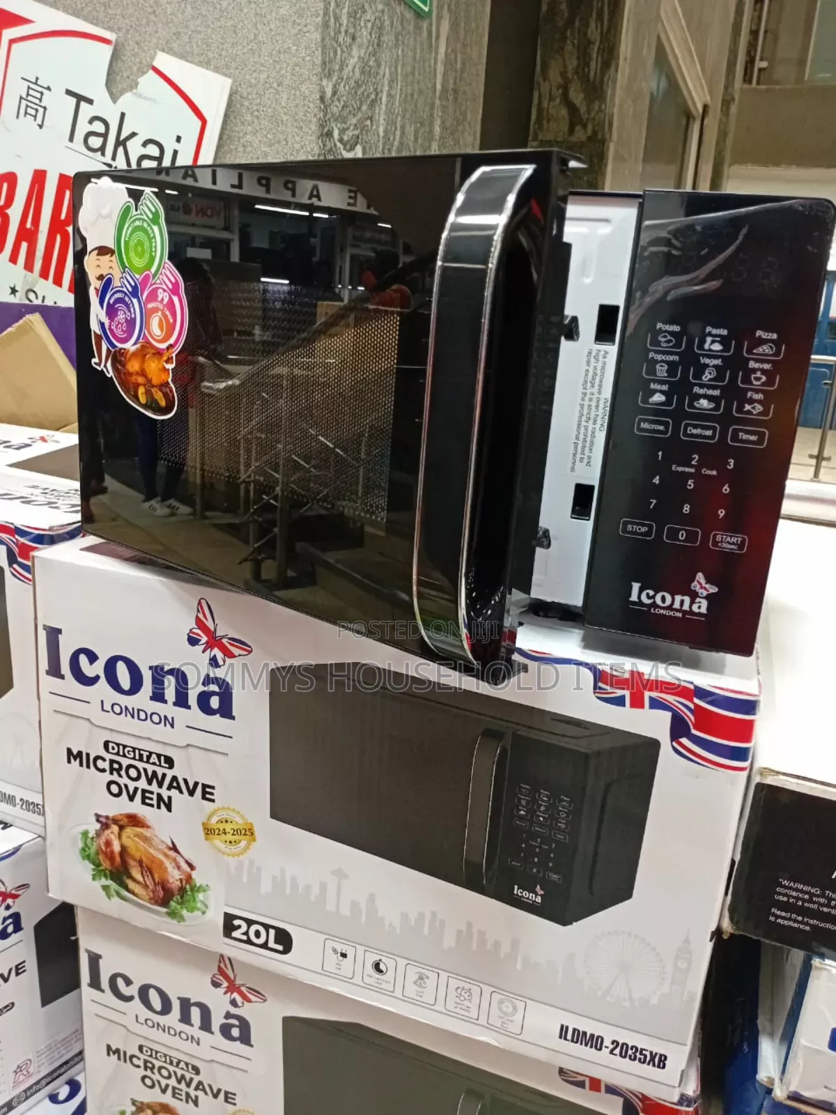 20l Icona Digital Microwave