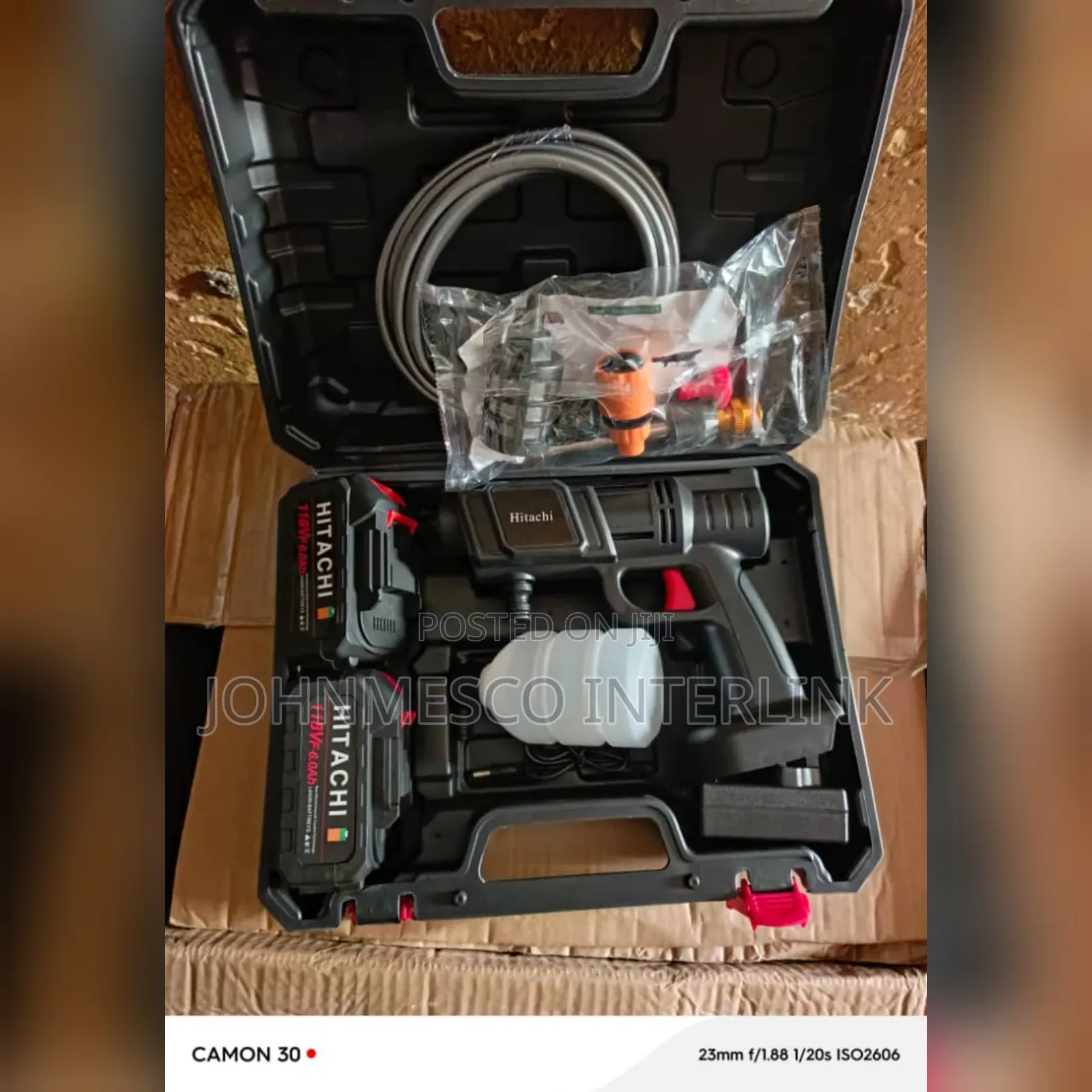 Cordless Pressure Washer And Chemical Sprayer