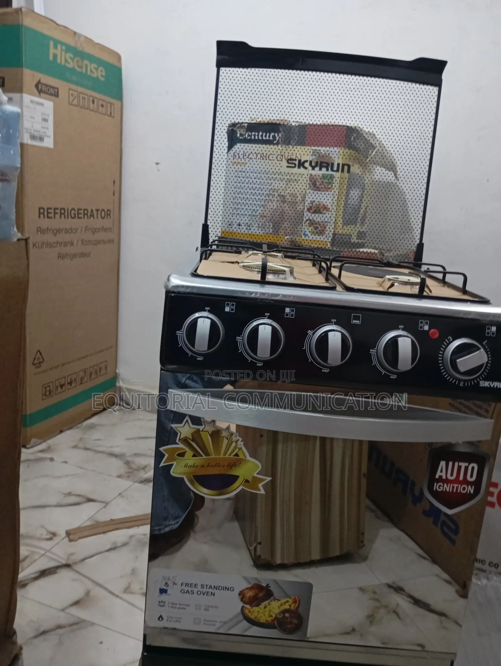 Top Quality Skyrun 3+1gas Cooker GCS-3g1e/X
