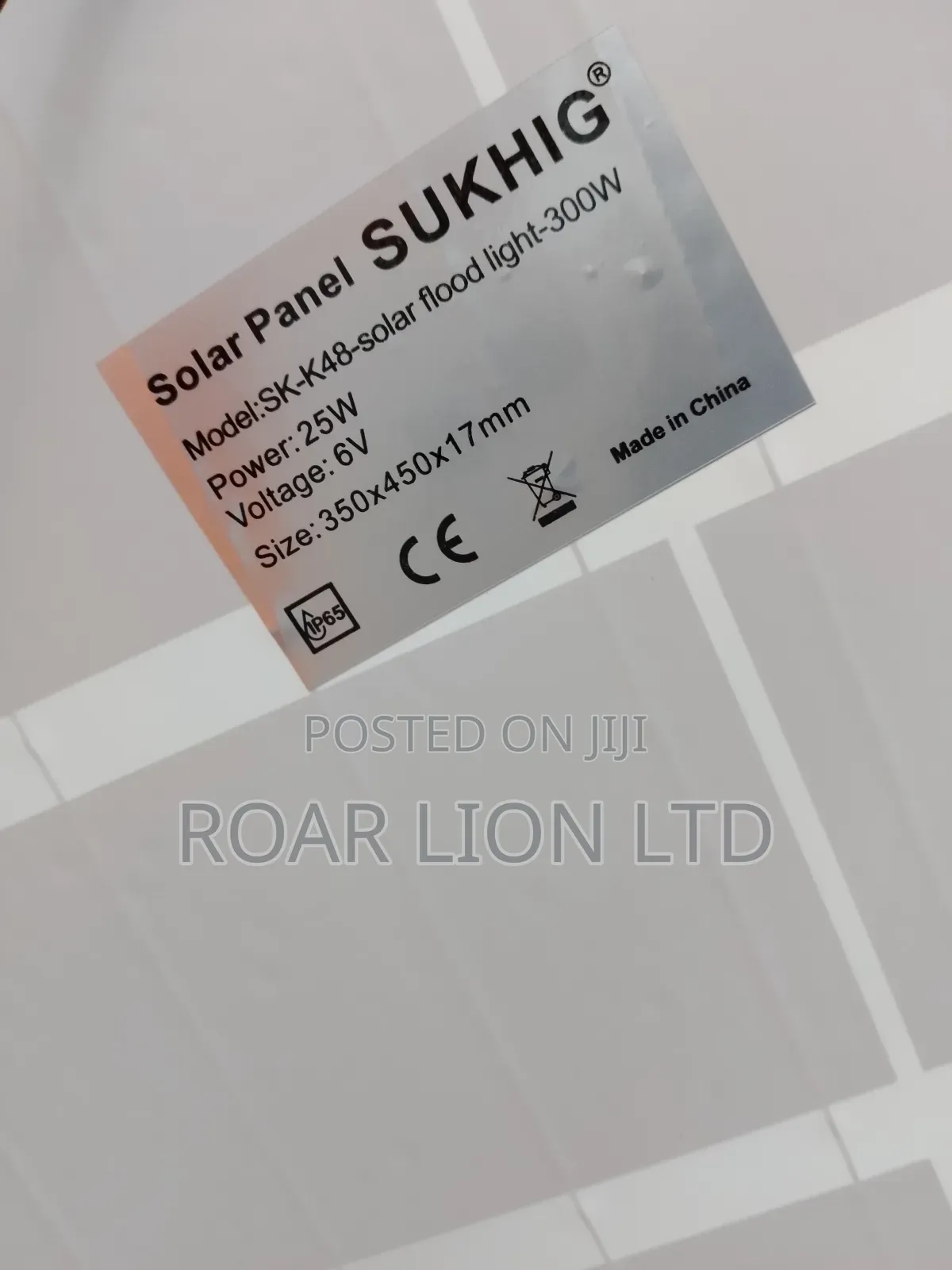 300w Solar Flood Light