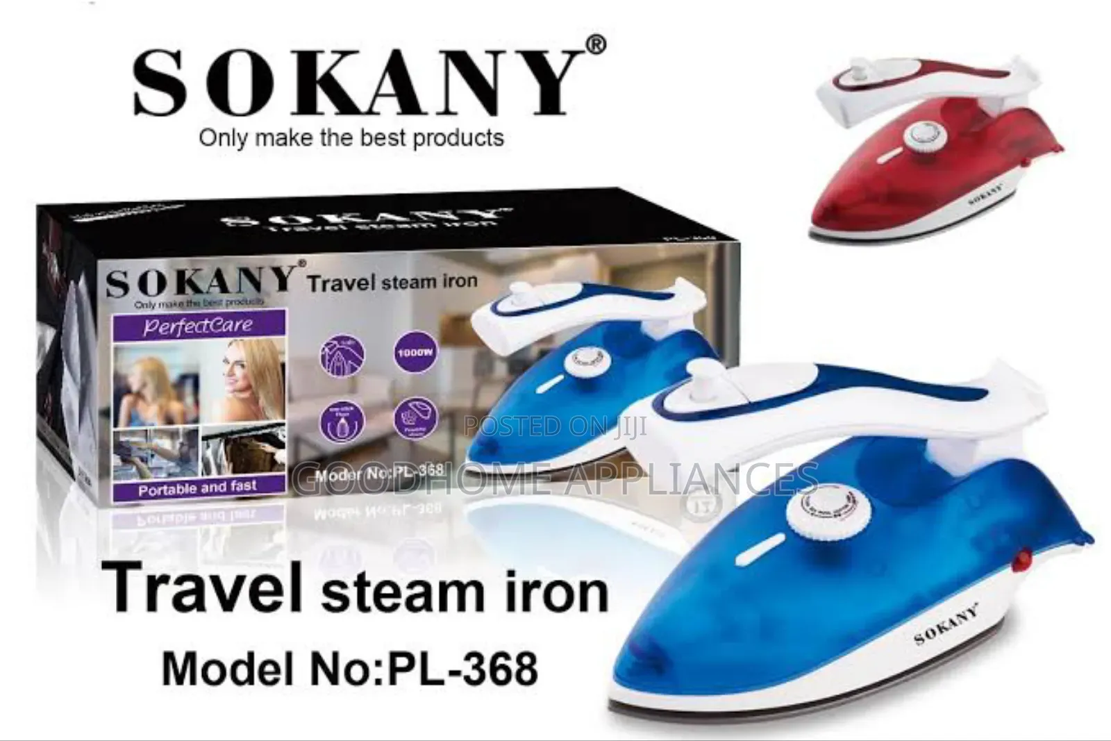 Sokany Travel Steam Iron