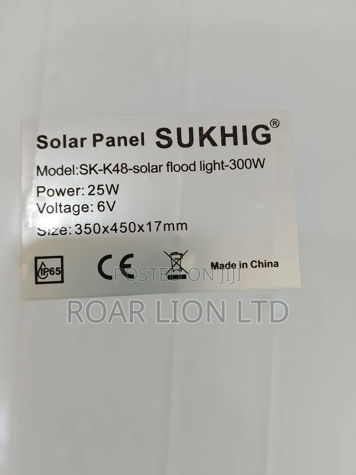 300w Solar Flood Light