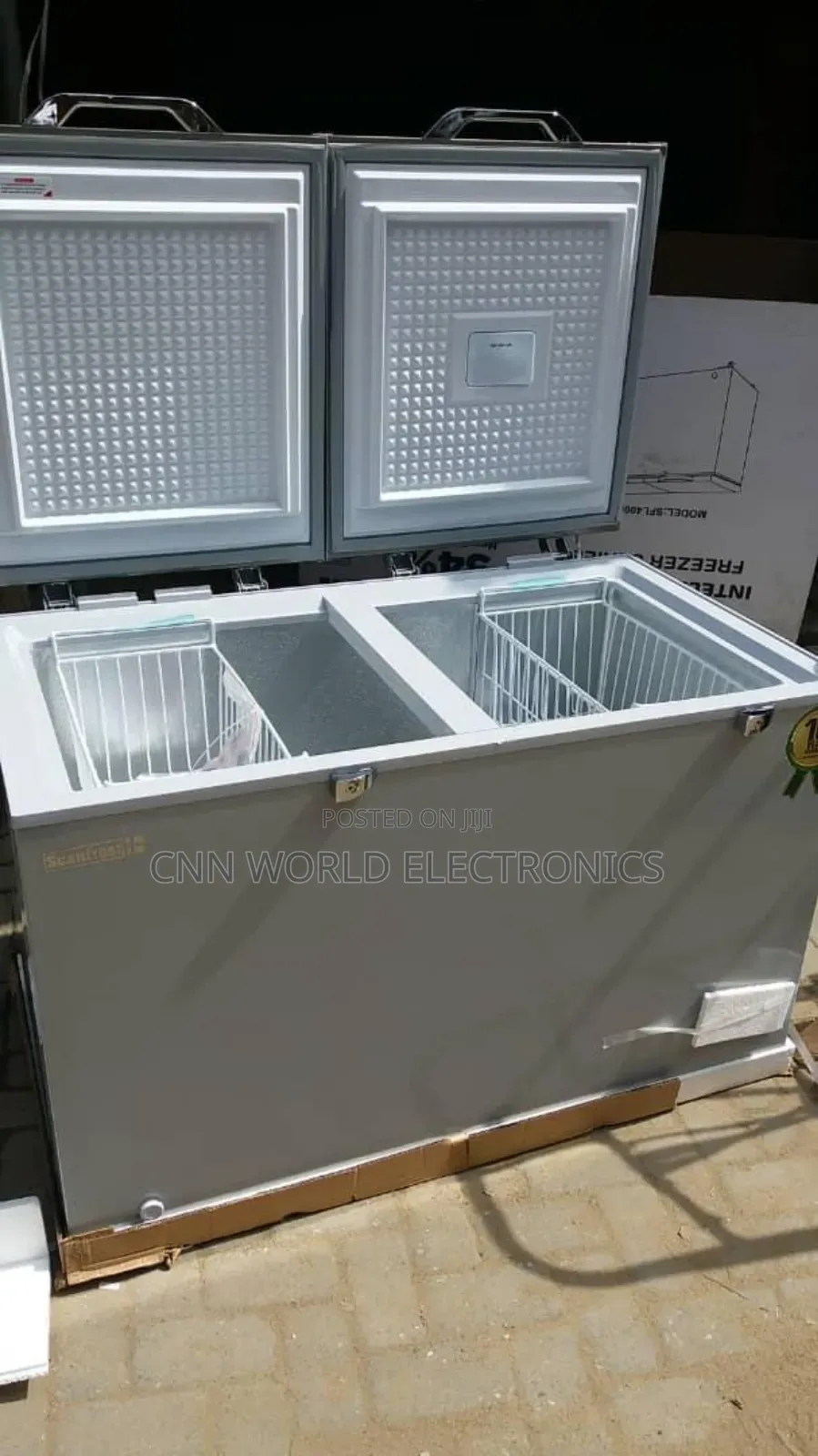 Scanfrost (400l) Inverter Chest Freezer & Key Energy Saving