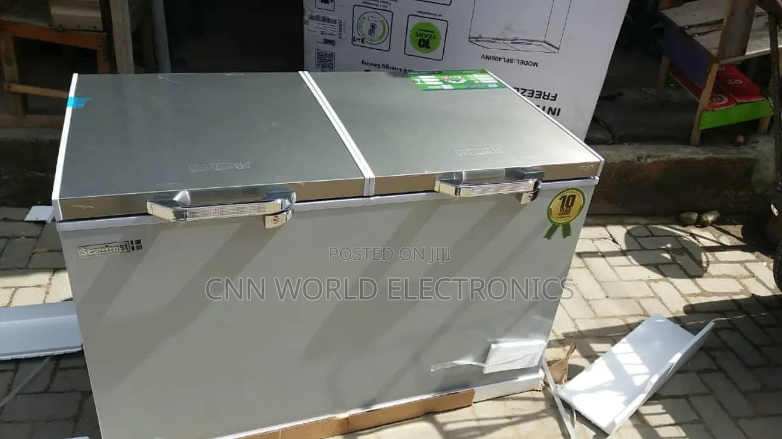 Scanfrost (400l) Inverter Chest Freezer & Key Energy Saving