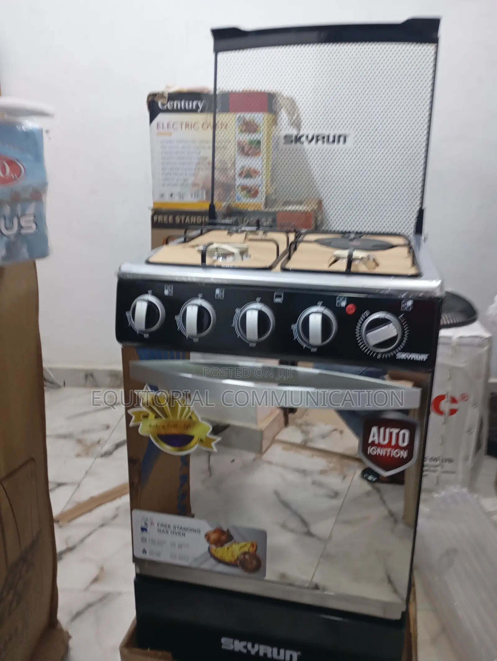 Skyrun 3+1 Hassle Free Gas Cooker GCS-3g1e/X