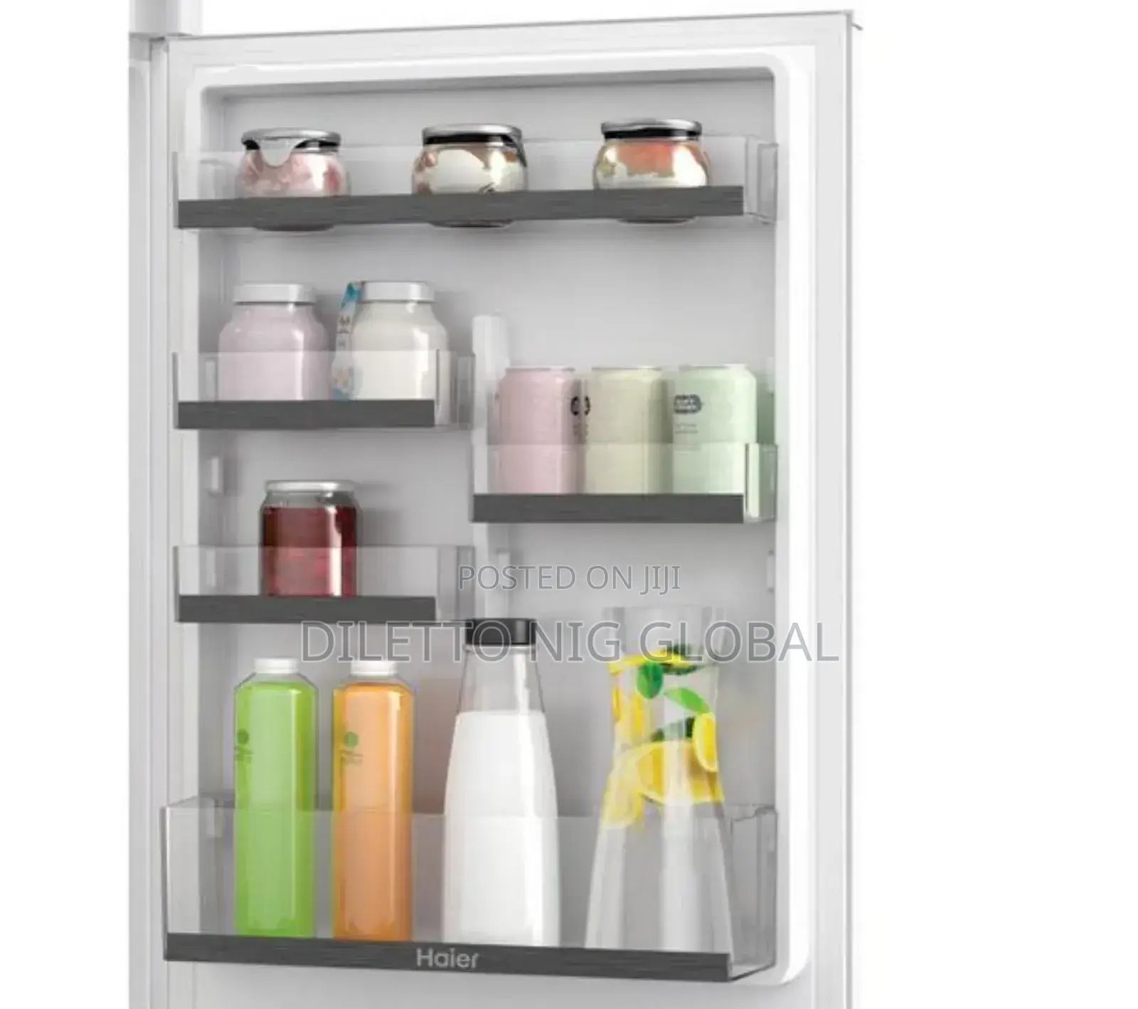 Haier Integrated Smart 70/30 Fridge Freezer - Sliding Hinge