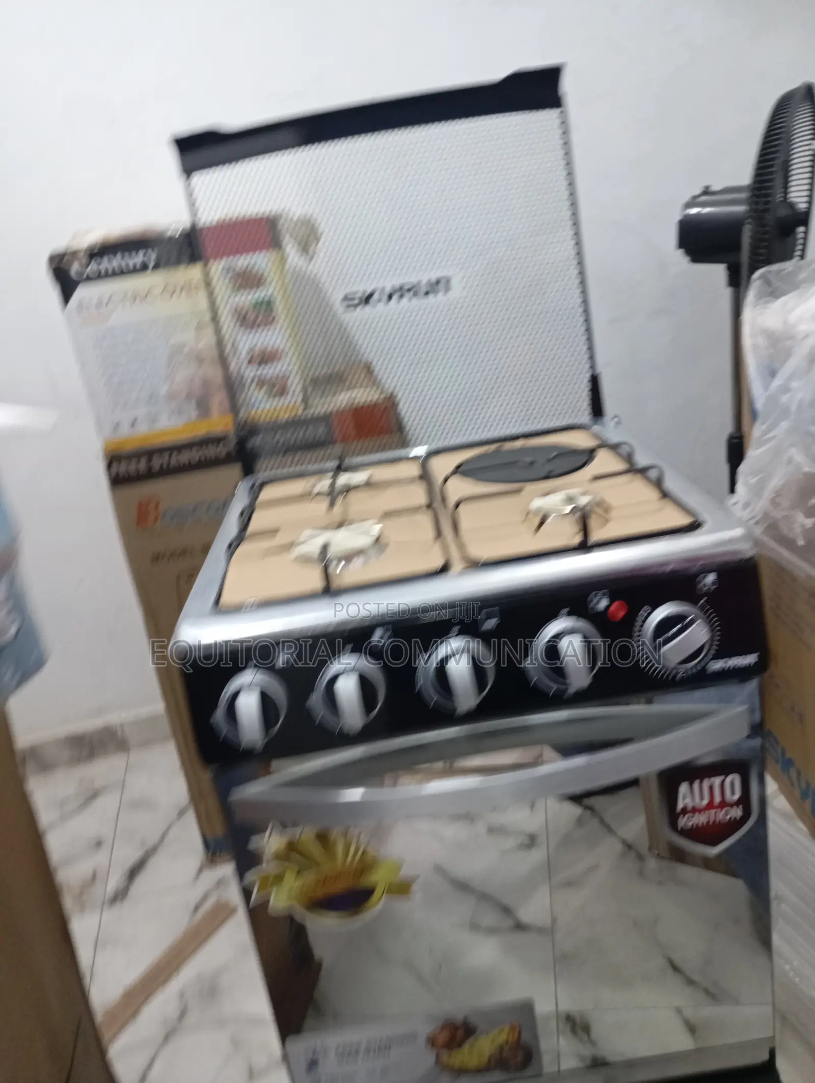 Sleek Skyrun 3+1 Gas Cooker GCS-3g1e/X