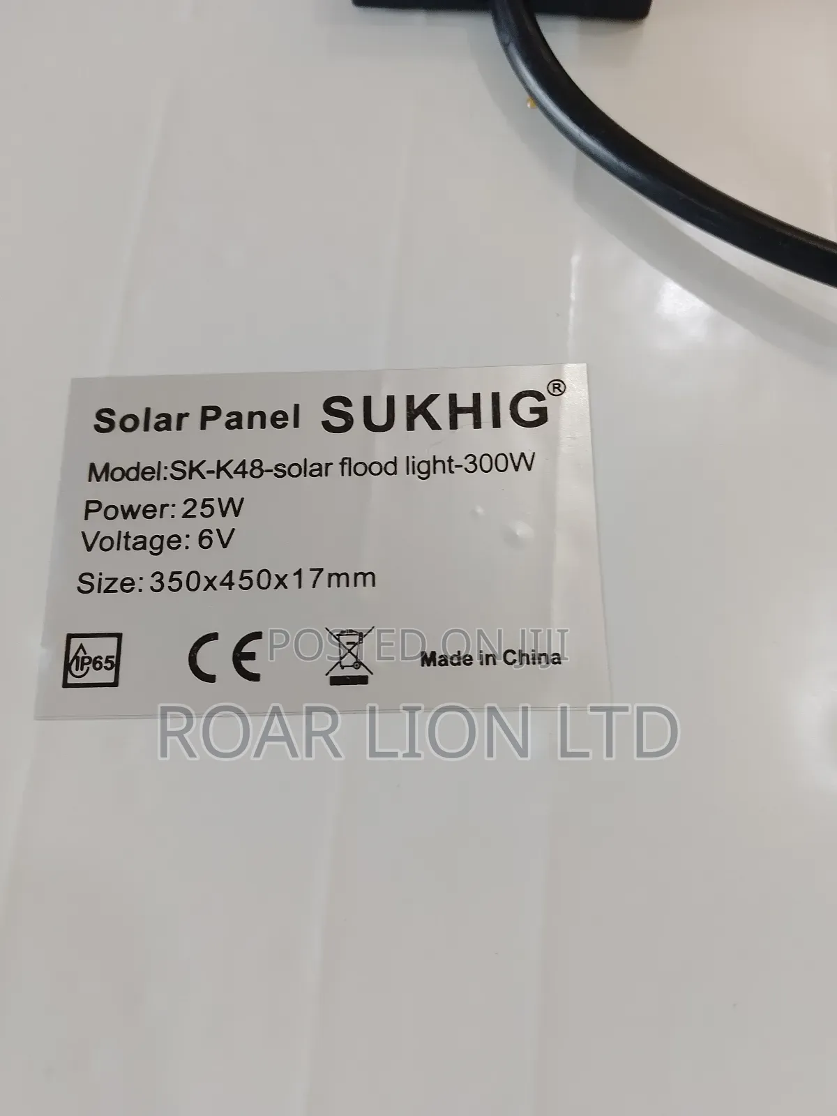 300w Solar Flood Light