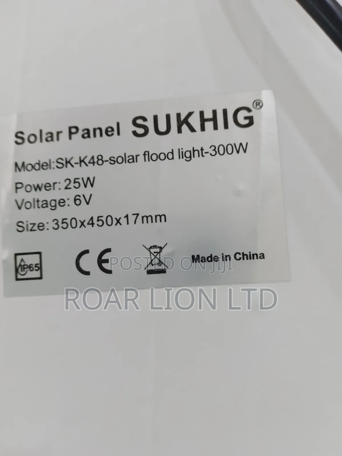 300w Solar Flood Light