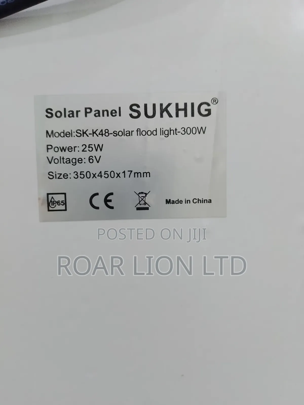 300w Solar Flood Light