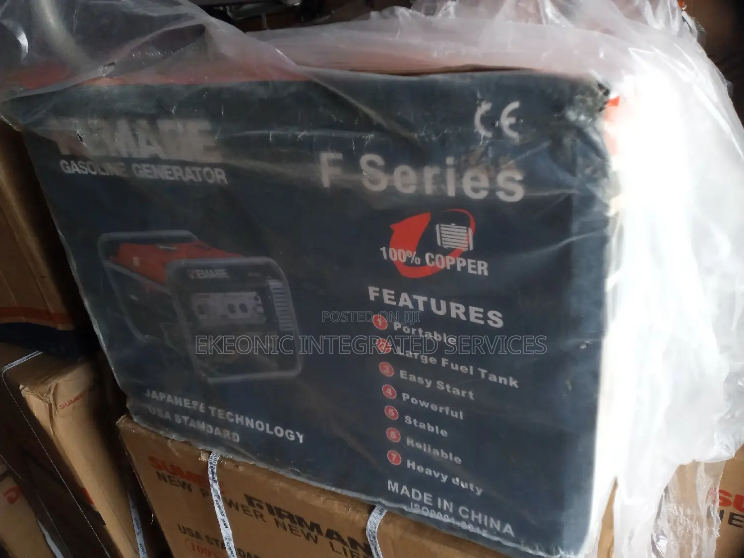 Kemage Petrol Generator With % Copper Coil