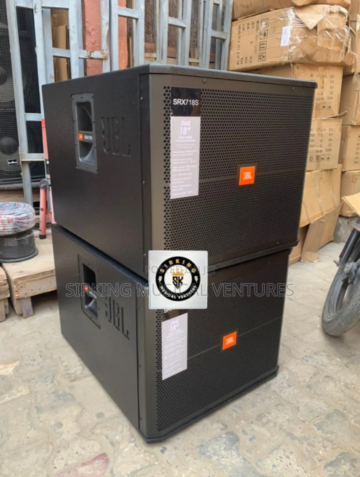 Jbl Subwoofer Srx718 Pure Acoustic