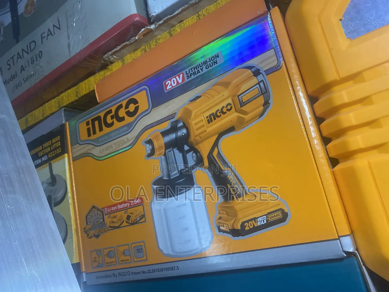Ingco 20v Lithium Spray Gun