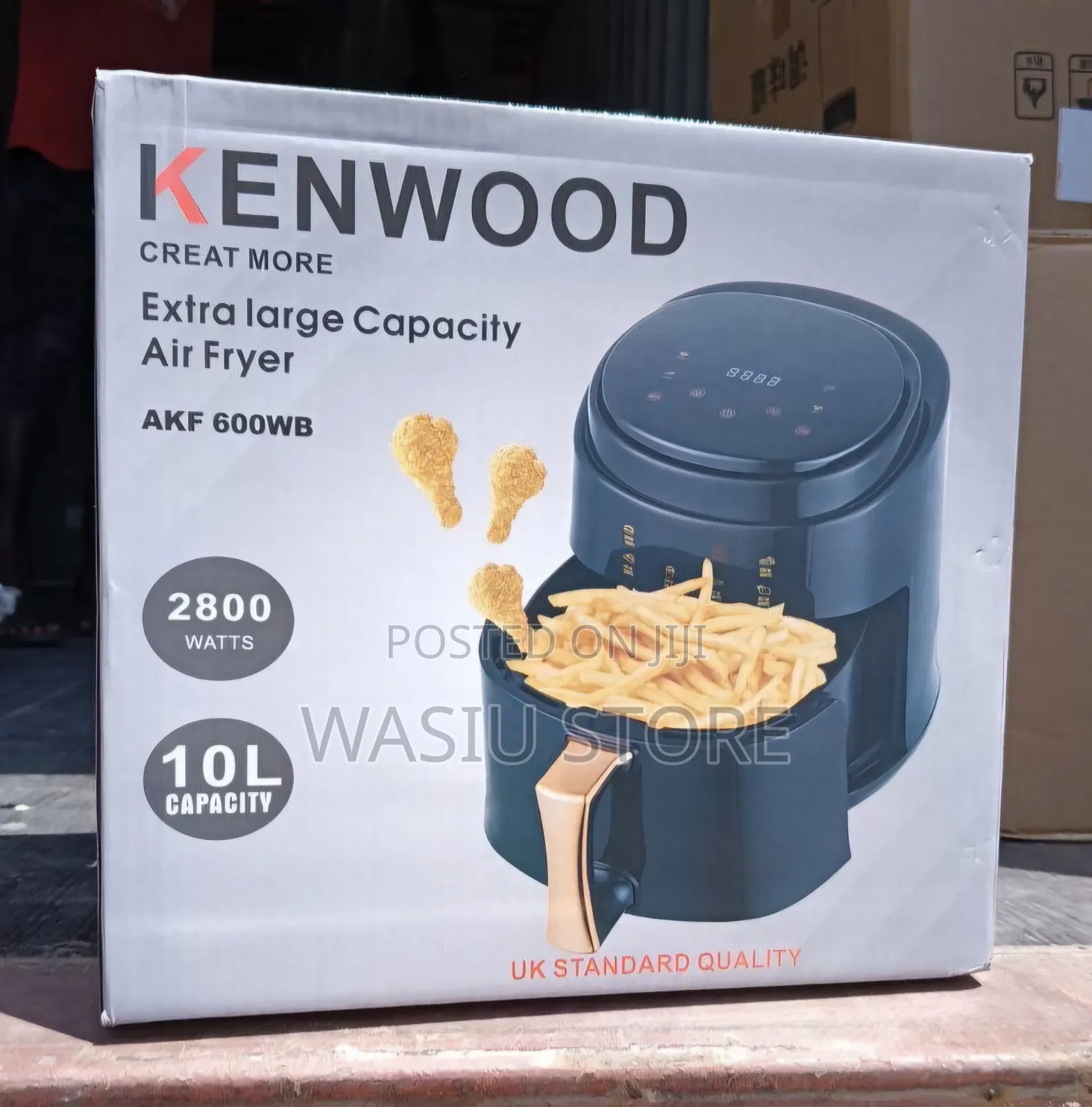 10 Liters Kenwood Air Fryer Akf 600wb