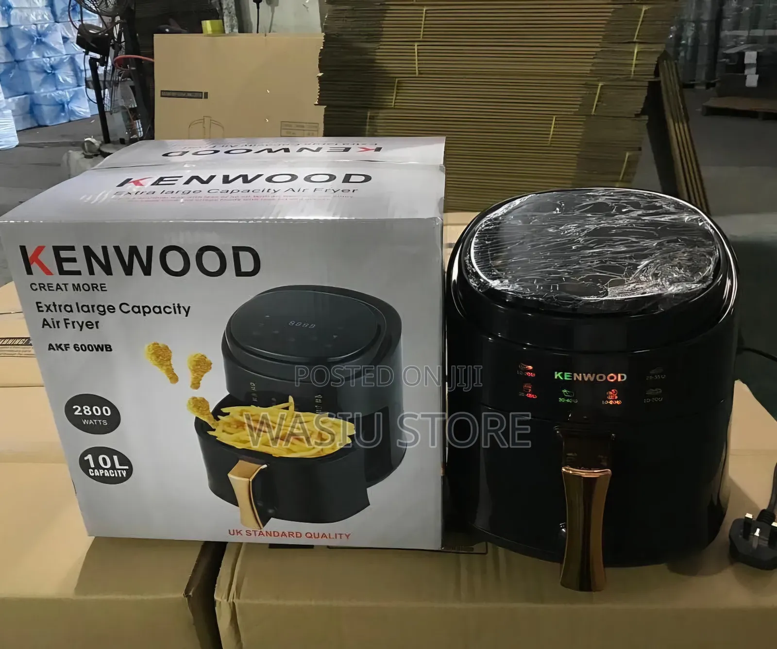 10 Liters Kenwood Air Fryer Akf 600wb