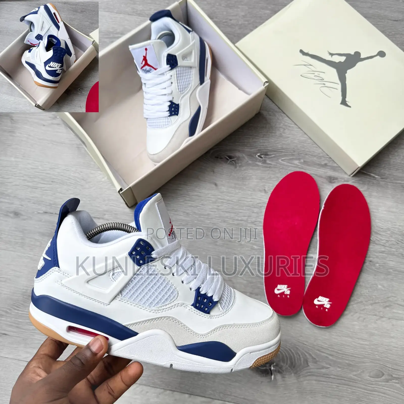 Original Air Jordan 4 Retro J4 2025 Hightop Sneakers