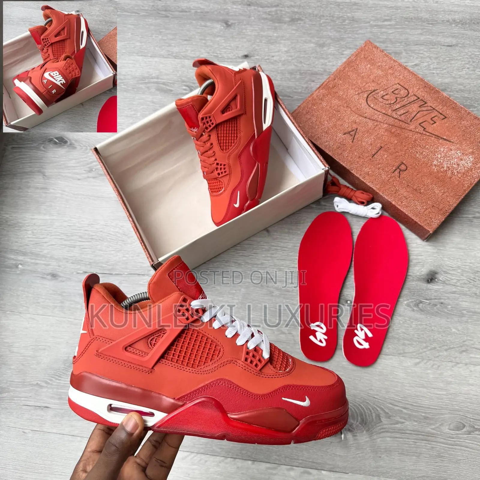 Original Air Jordan 4 Retro J4 2025 Hightop Sneakers