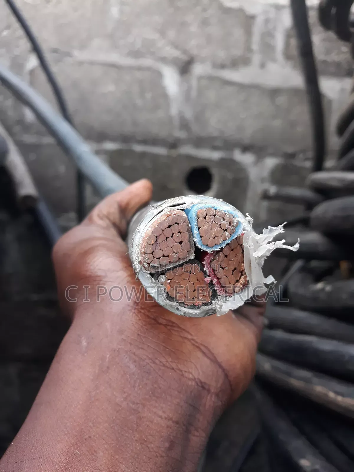 120 Mm 4 Core PVC Coleman Wire