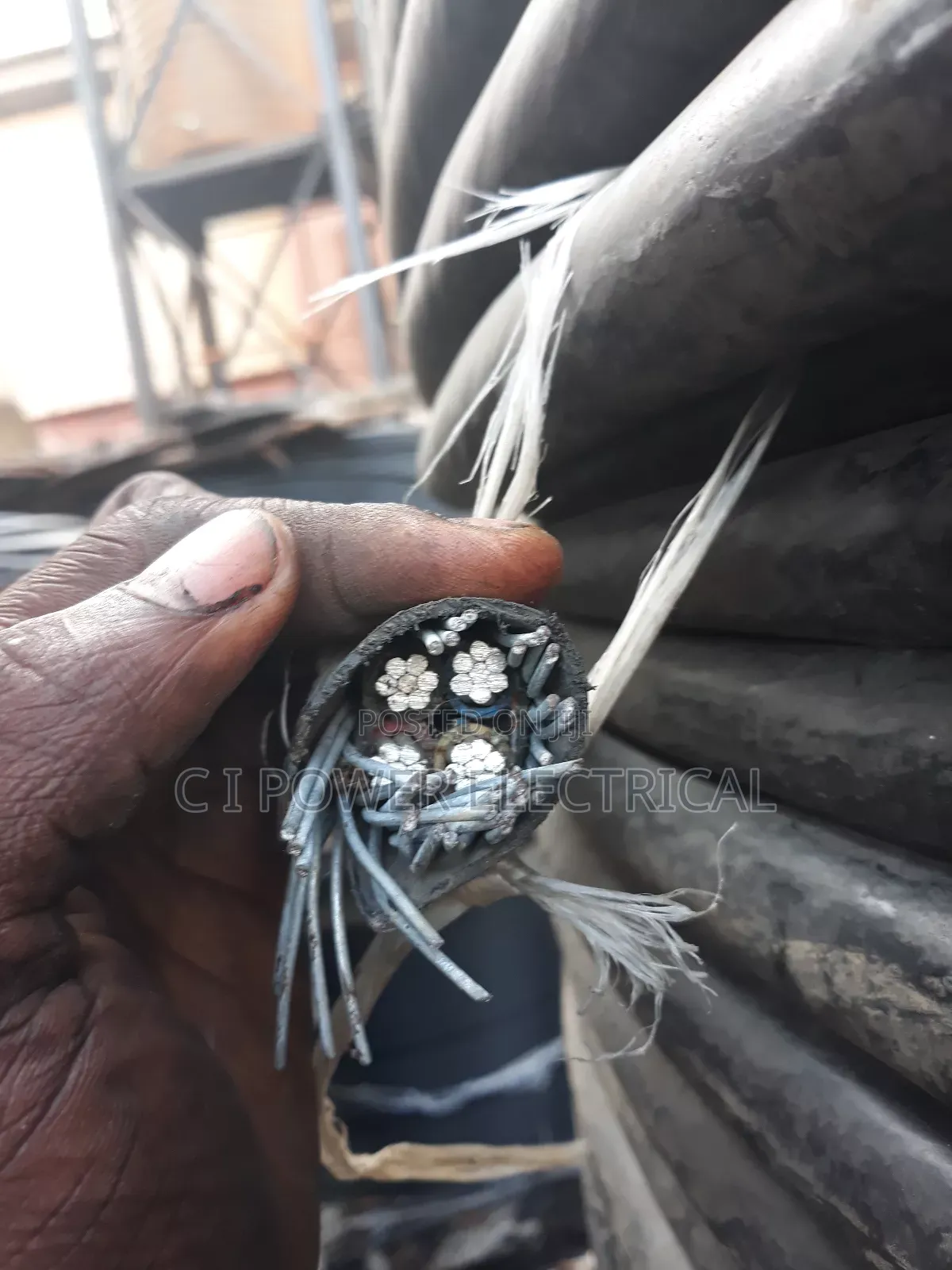 25mm 4ore Aluminum Nigerchin Armored Cable