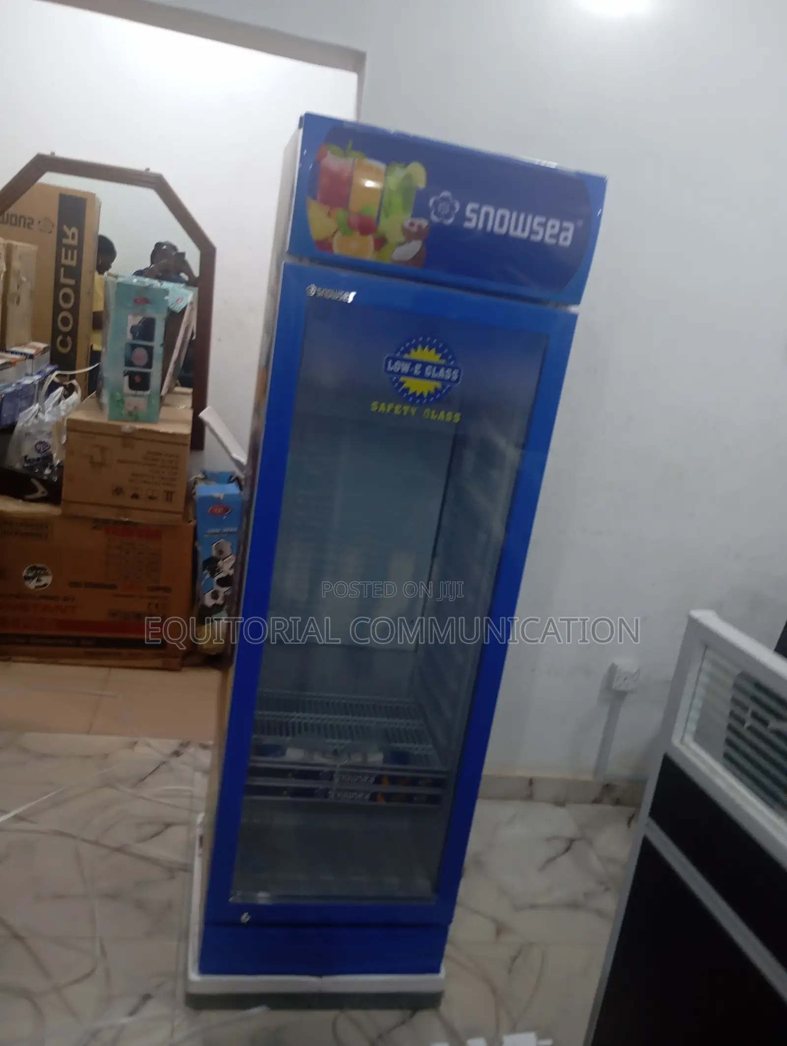 Original Snowsea Single Door Showcase Chiller Lc-300w