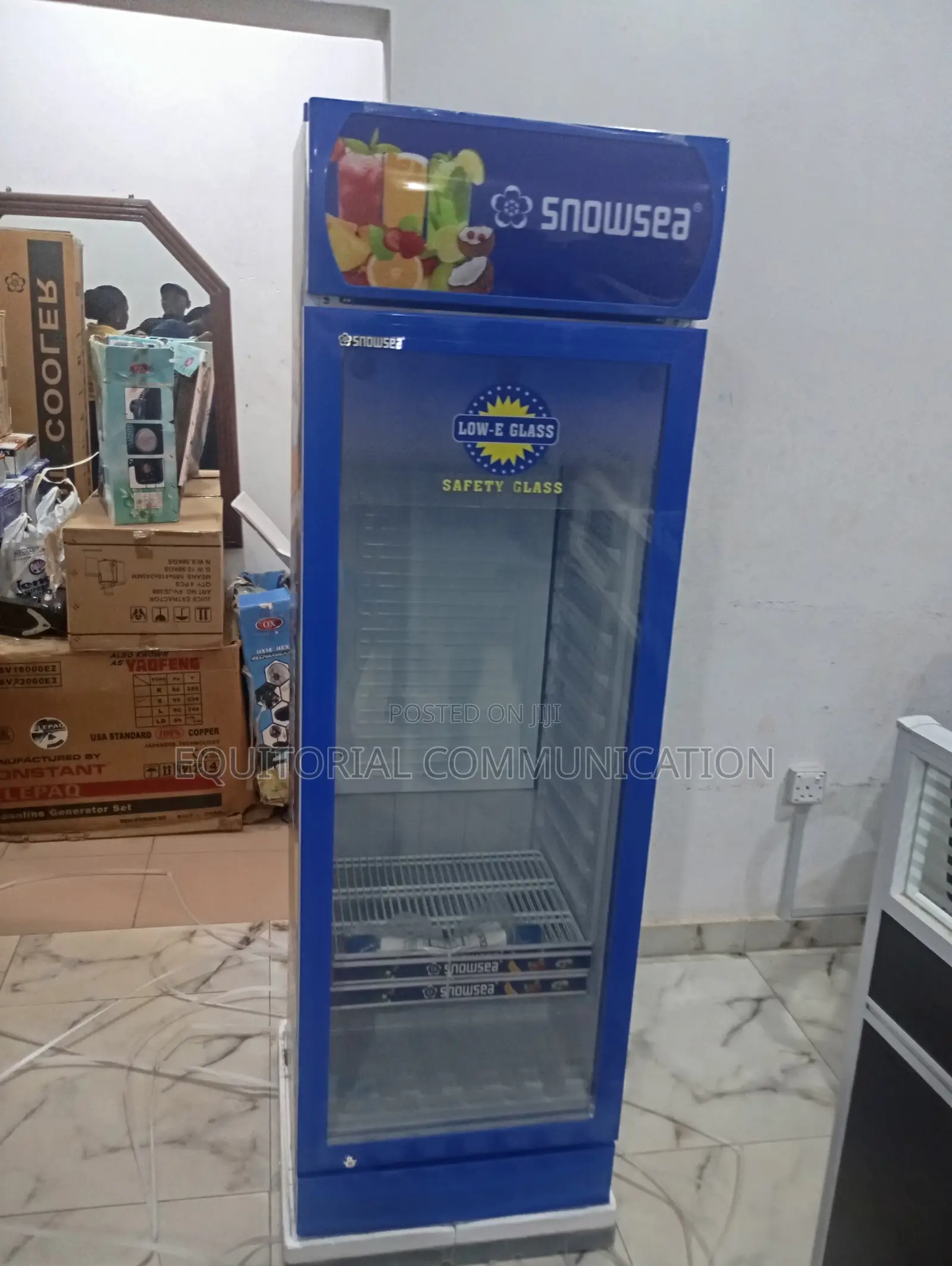 Original Snowsea Single Door Showcase Chiller Lc-300w