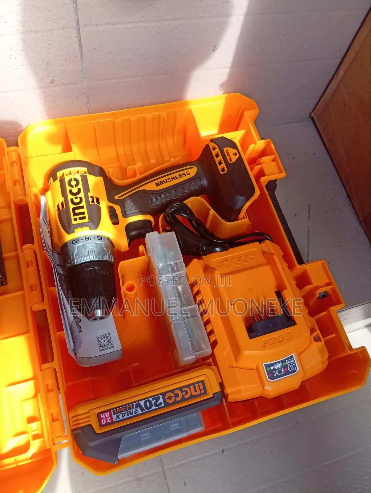 Original Inc-Co Battery Drill 20v