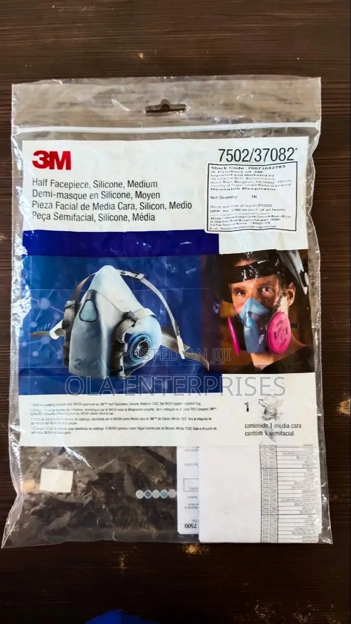 3m Safety Half Face Nose Mask
