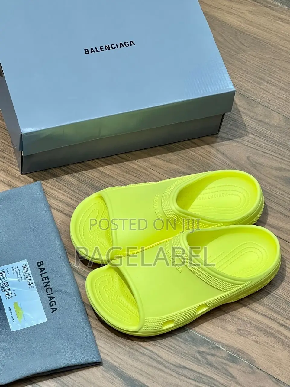 Original Balenciaga Pool Crocs Slide