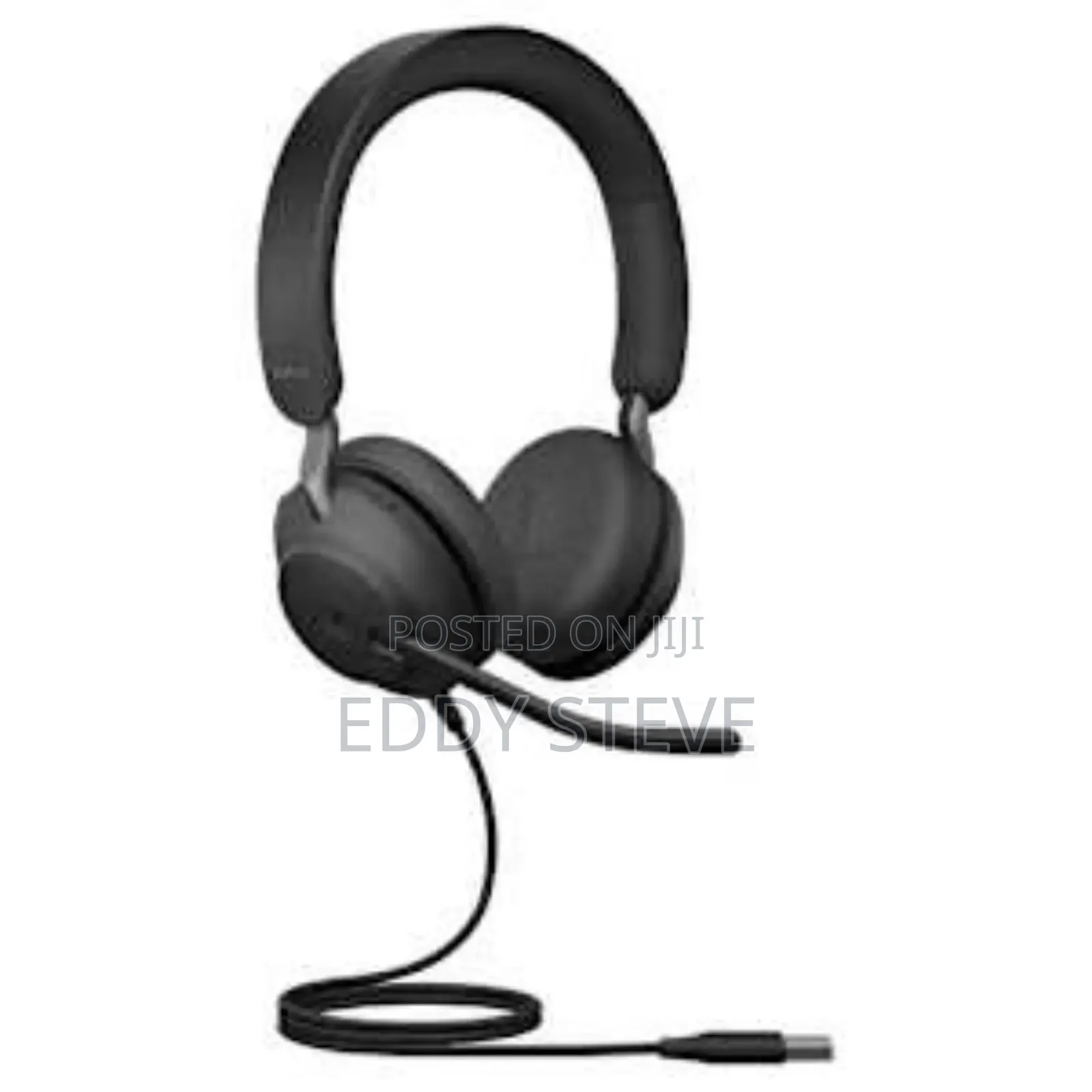 London Used Jabra Evolve2 40 Se Wired Headset Black