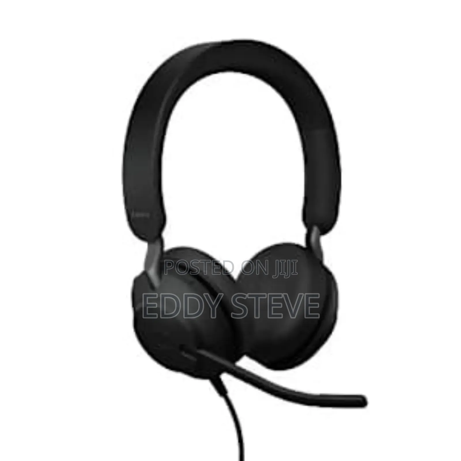 London Used Jabra Evolve2 40 Se Wired Headset Black
