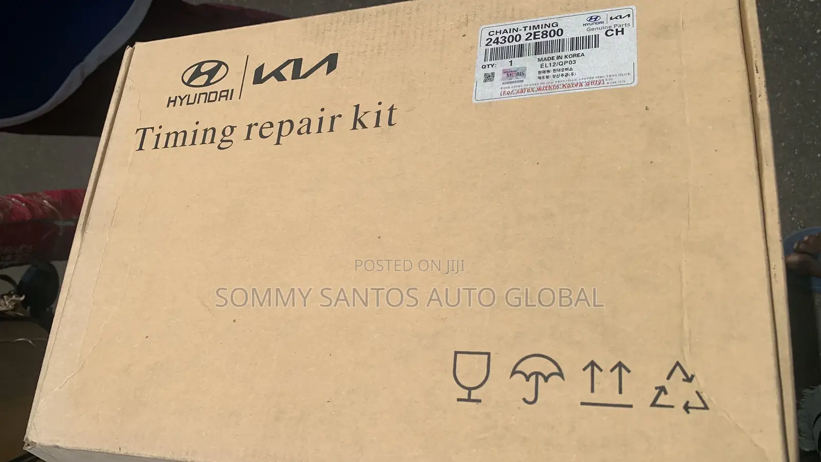 Original Timing Repair Kit Hyundai Elentra 2014