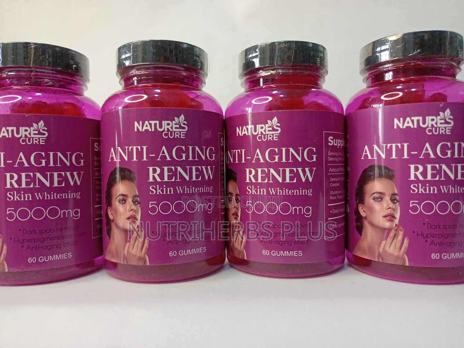 Nature's Cure Anti Aging Gummies (Wholesale Price 4,500)