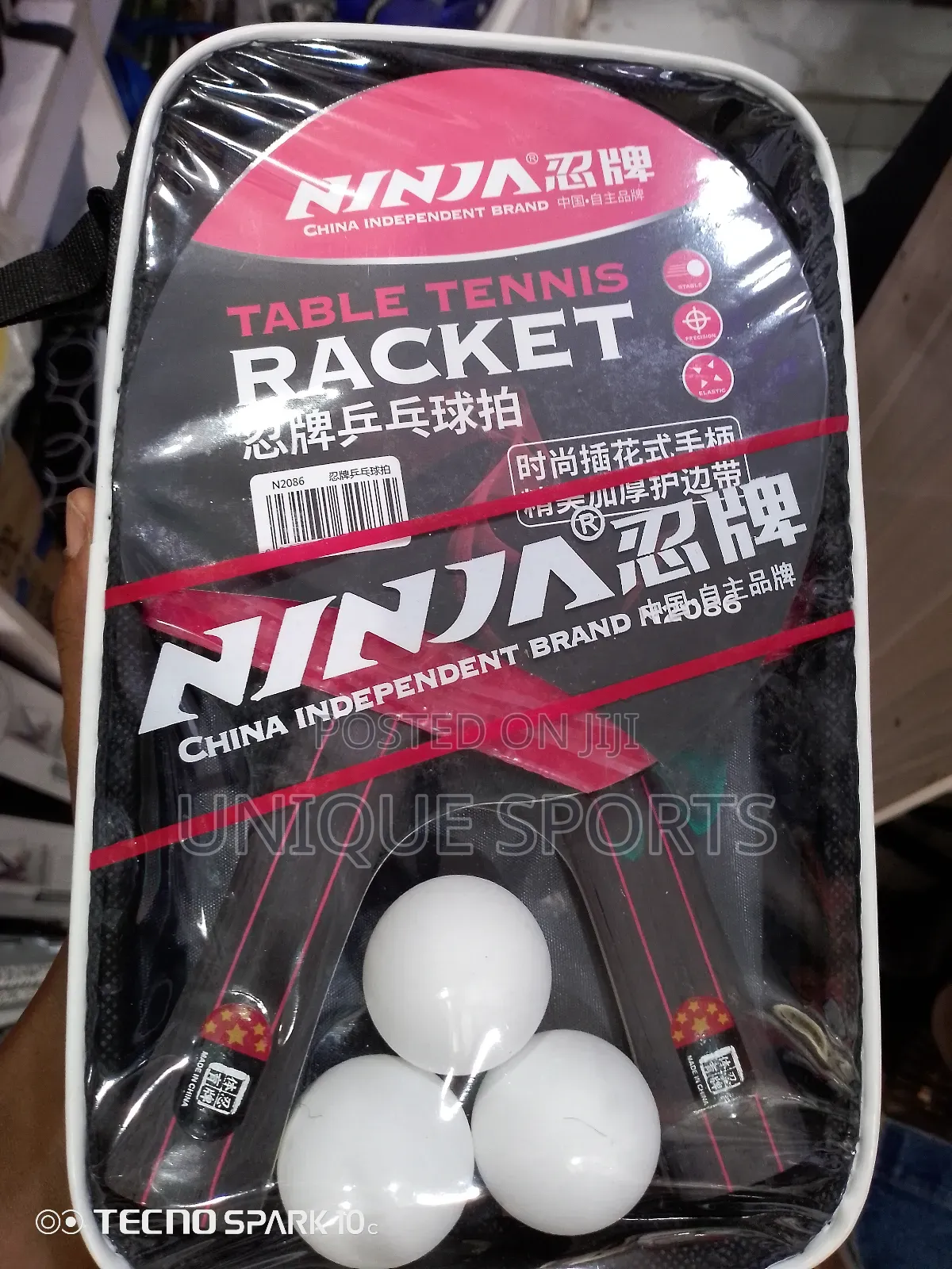 Brand New Ninja Table Tennis Racket