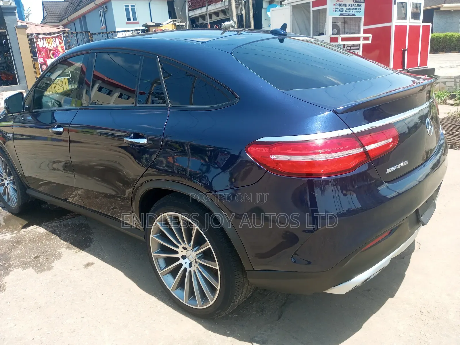 Mercedes-Benz GLE-Class AMG GLE 43 4MATIC 2018 Blue