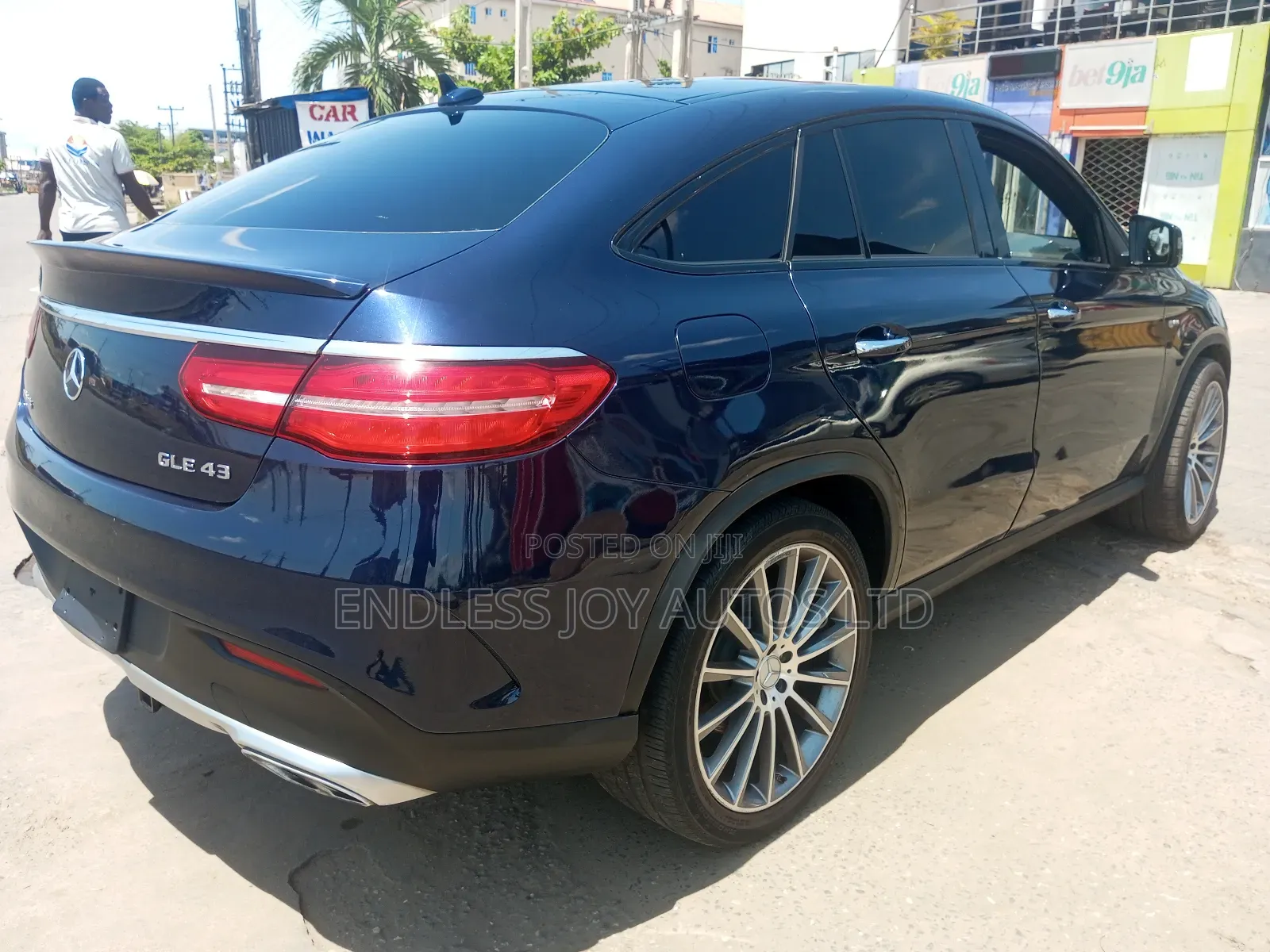 Mercedes-Benz GLE-Class AMG GLE 43 4MATIC 2018 Blue