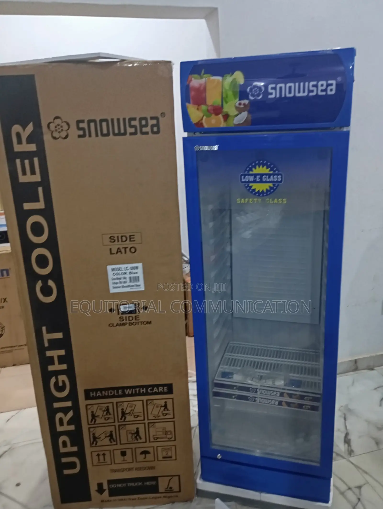 Fast Cooling Snowsea Single Door Display Chiller Lc-300